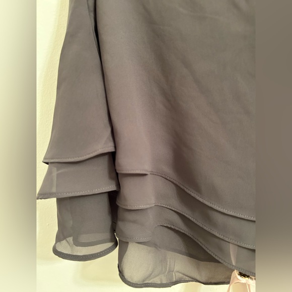 NWT House Of CB Clarice Shadow Floaty Layered Mini Skirt - Picture 12 of 13